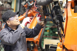 Maintenance of automatic machines and lines in the automotive industry