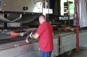 Dismantling, transport and assembly of industrial machinery