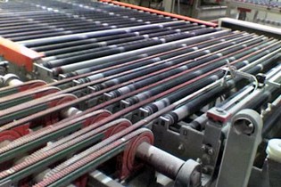 Assembly of conveyor lines