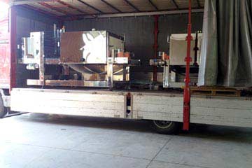 Transfer of industrial plants, automatic machinery Transfer of automatic machinery and industrial plants