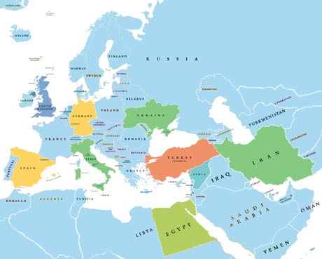 Maintenance and assembly in urope and in Middle East