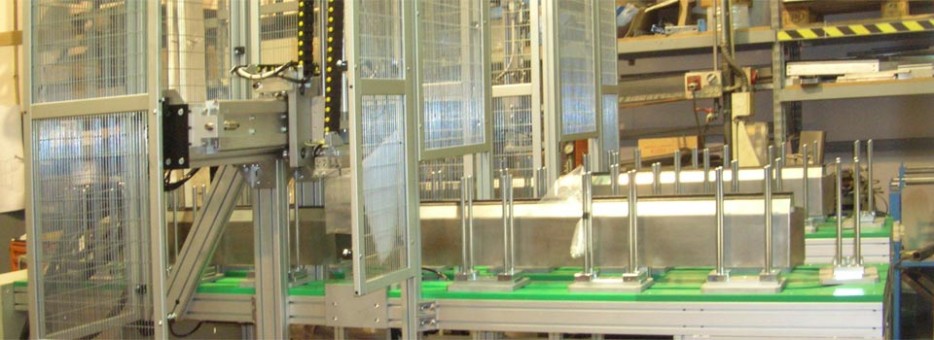 Construction of special automated machines customized to the client company Construction of special automated machines customized to the client company